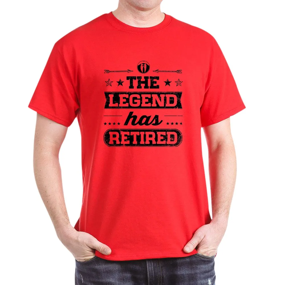 The Legend Has Retired Light T-Shirt Retirement | Мужская одежда
