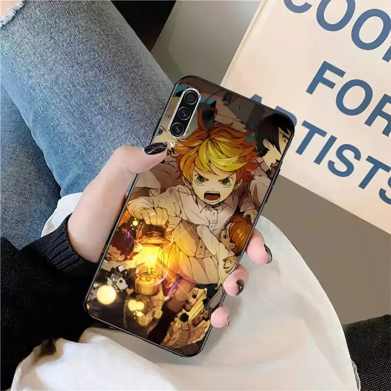

The Promised Neverland Anime Phone Case For Samsung galaxy S 9 10 20 A 10 21 30 31 40 50 51 71 s note 20 j 4 2018 plus