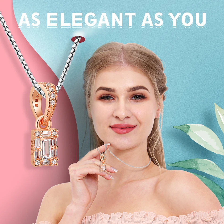 Новинка 2019 светящийся ледяной кулон из стерлингового серебра 925 пробы