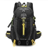 40l unisex waterproof climbing backpack travel bag for men outdoor hiking male sports bags mountaineering camping backpacks man