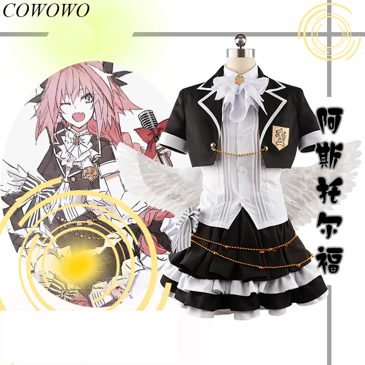 

[На заказ] Аниме! Fate/Grand Order FGO Astolfo Rider Idol униформа косплей костюм Хэллоуин Вечеринка ролевые игры наряд для женщин Новинка