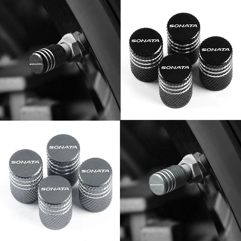 4 шт. колпачки на колеса из алюминиевого сплава для автомобиля клапан украшение