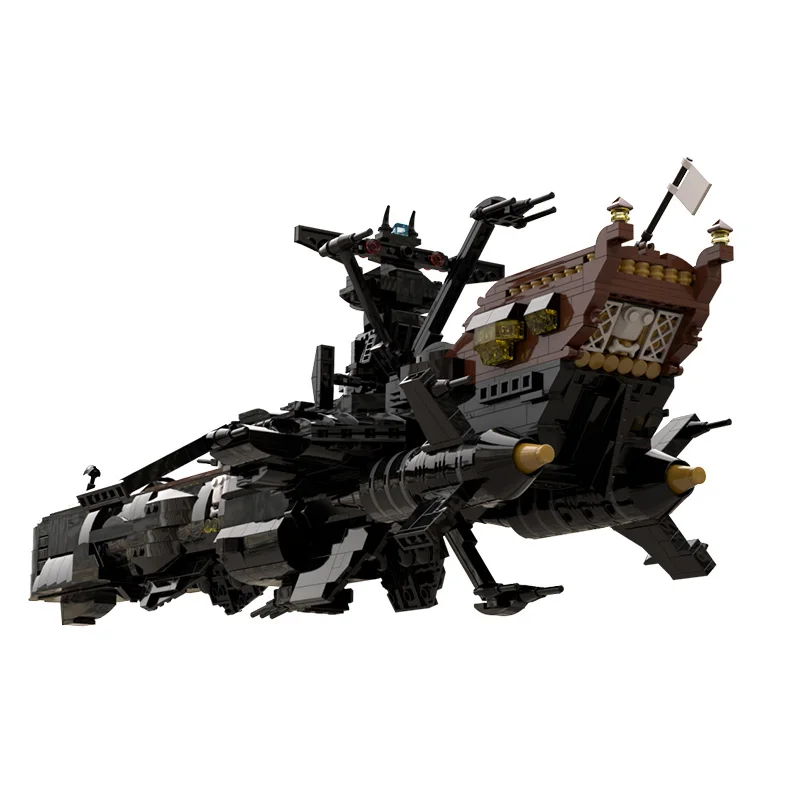 Конструктор MOC игрушечный космический боевой корабль Arcadia в комиксе Капитан