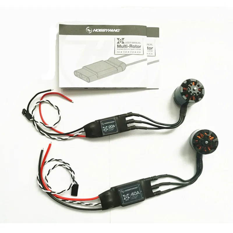 4 шт. оригинальный Квадрокоптер Hobby wing XRotor 40A OPTO ESC Asia pacific Version для F550 650 680 высокая