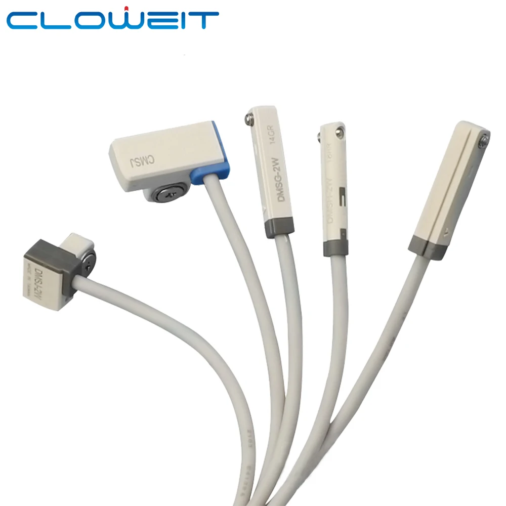 

Cloweit 2-WIRE NPN PNP Magnetic Proximity Reed Switch Pneumatic Cylinder Sensor CMSG DMSE DMSH CMSJ