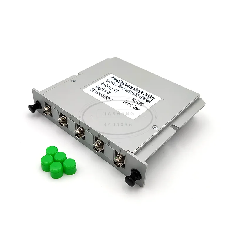 Распределитель FC APC PLC 1X4 волоконно-оптический распределитель FTTH с плоский