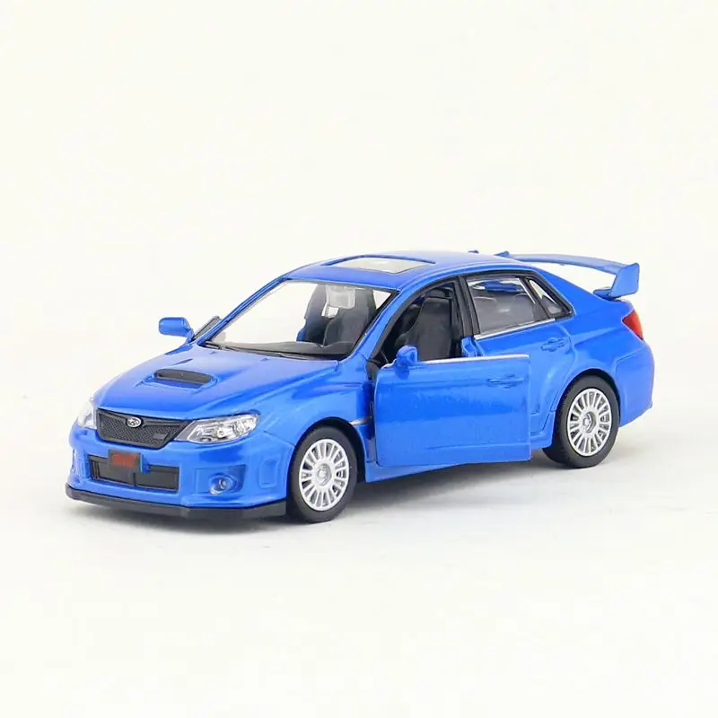 Распродажа 1:36 модель автомобиля Subaru WRX из сплава с имитацией под давлением и