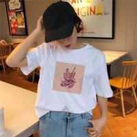 the price of violin printed t shirt oversized round neck short sleeve tees 90s cute art tees hipster grunge top streetclothing