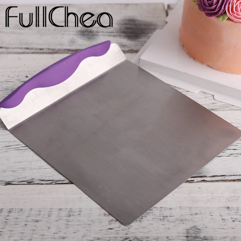 FullChea инструменты для приготовления пищи Красный Фиолетовый торт саптула