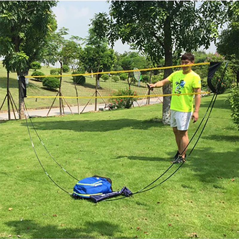

Portable Stand Tennis Badminton Net 3M Professional Outdoor Sport Volleyball Battledore Set Net Frame Supporting With Bag