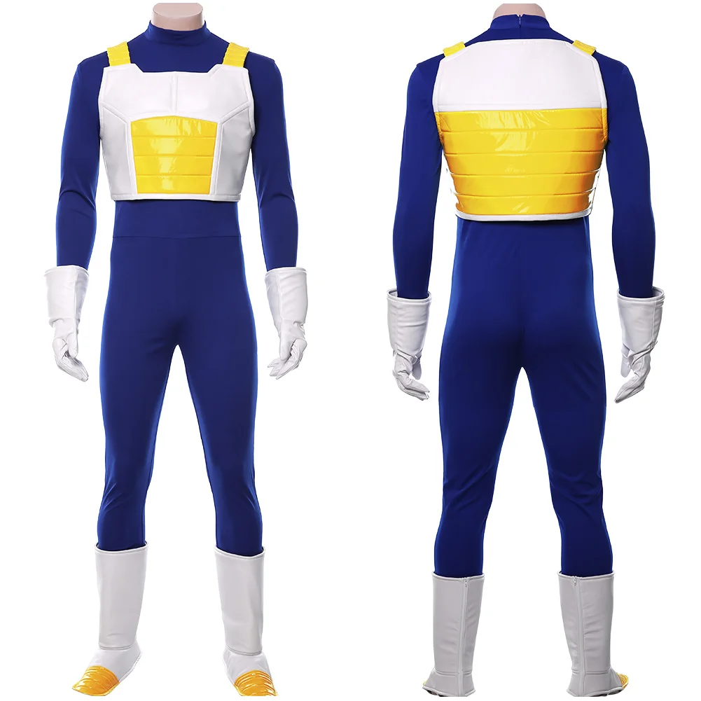 Anime Z Vegeta IV Cosplay Costume Outfit Jumpsuit Uniform Outfits Halloween Carnival Suit