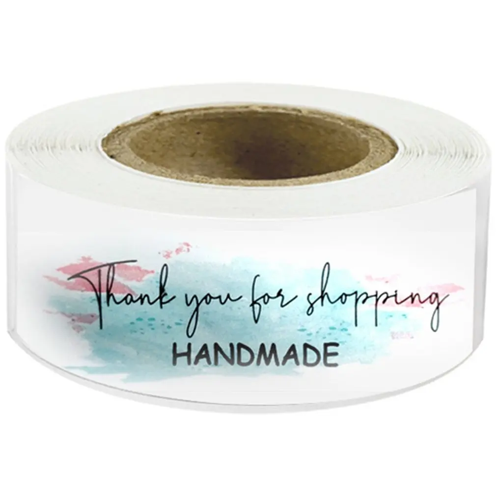 

120 ярлыков в рулоне, фотобумага для украшения упаковки подарков, самоклеящаяся этикетка, фотобумага