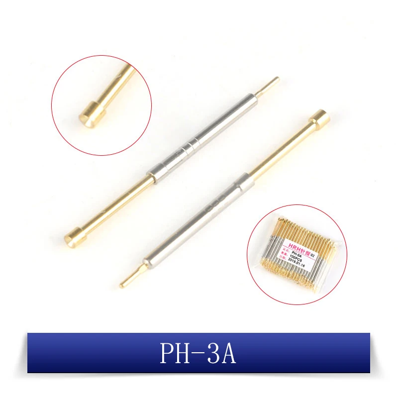20 шт. выдвижной пружинный щуп для тестирования PH 2A/2H/3A/3H/4A/4B/4D/4G/4H/6A/6D/6G 5A pogo