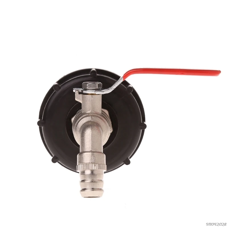 

IBC Tote Tank Food Adapter Grade Drain Adapter 3.03in Coarse Thread To 3/4" Brass Hose Faucet Valve M9 21 Wholesales