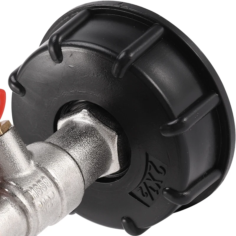 IBC Tote Tank Food Grade Drain Adapter 1/2 Inch Garden Hose Lockable Faucet Water Connector Replacement | Инструменты
