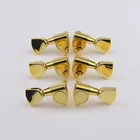 Сделано в Тайване pwраспродажа. Тюнеры для гитарных станков, золотистые, 1 комплект