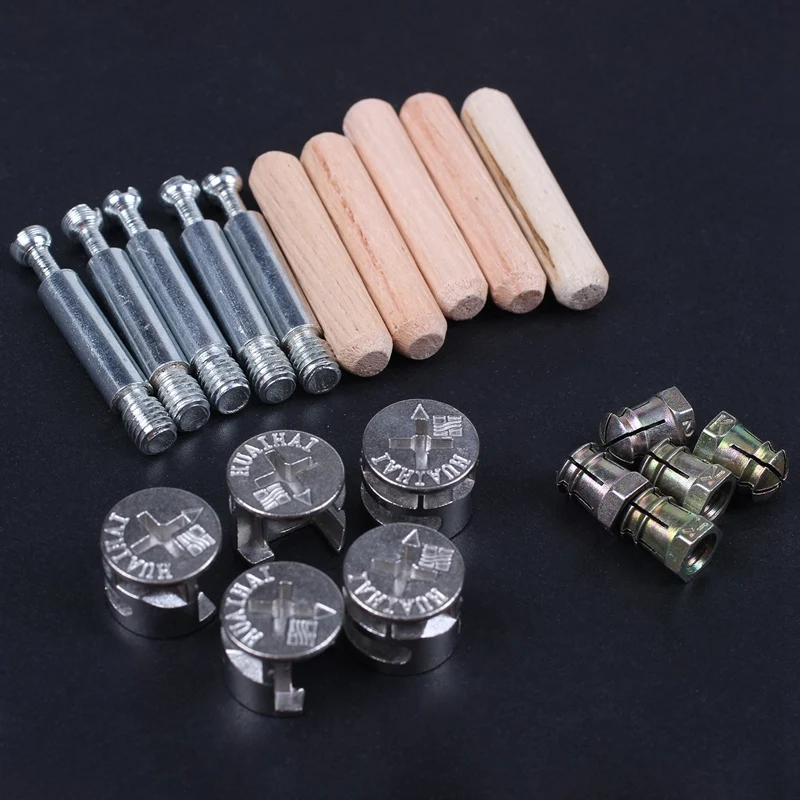 Большая сделка 5 комплектов мебельный соединитель 0 55 &quotDia Cam фитинги