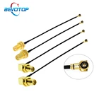 Кабель-удлинитель IPEX4SMA FemaleU.fl MHF4, 2 шт.лот, Wi-Fi, RF1.13