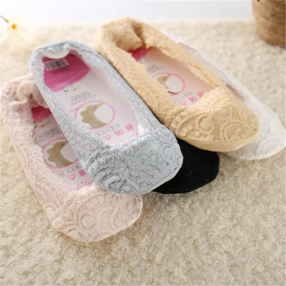 1 пара модных женских носков летние женские хлопковые кружевные короткие