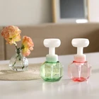 Цветочный дозатор для мыла, портативный диспенсер для жидкого мыла в ванной комнате, пенонасос, пластиковая бутылка для ванны и работы с телом, держатель Pocketbac