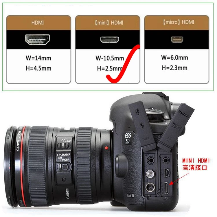 Фото OBEN/Unten/Links/Rechts Mini HD-kompatibel zu HD-kabel Stecker auf Buchse Converter Adapter m-F Verlängerung Adapter Stecker №5