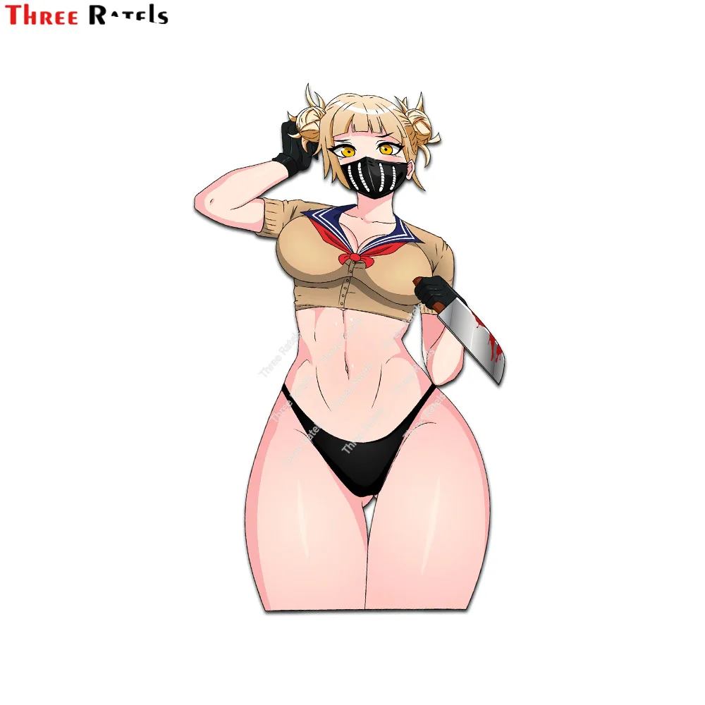 Наклейки для лица Three Ratels E481 TOGA MAID и AHEGAO наклейки Passat B6 автомобильные аксессуары |