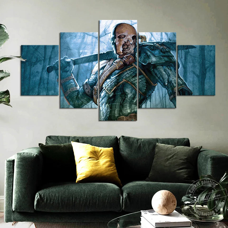 Настенные картины без рамки Deathstroke для гостиной Декор кинопостер мультяшная