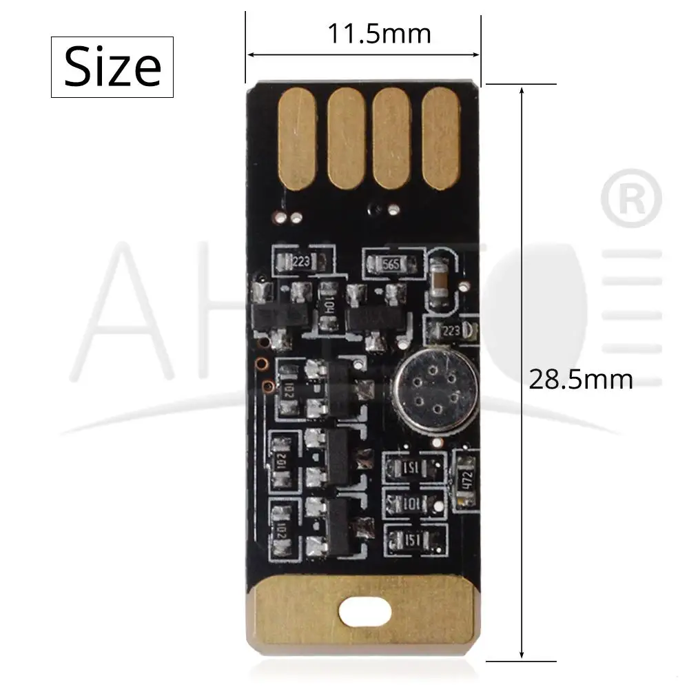 1 Автомобильный светодиодный USB светильник 5 в постоянного тока музыкальное