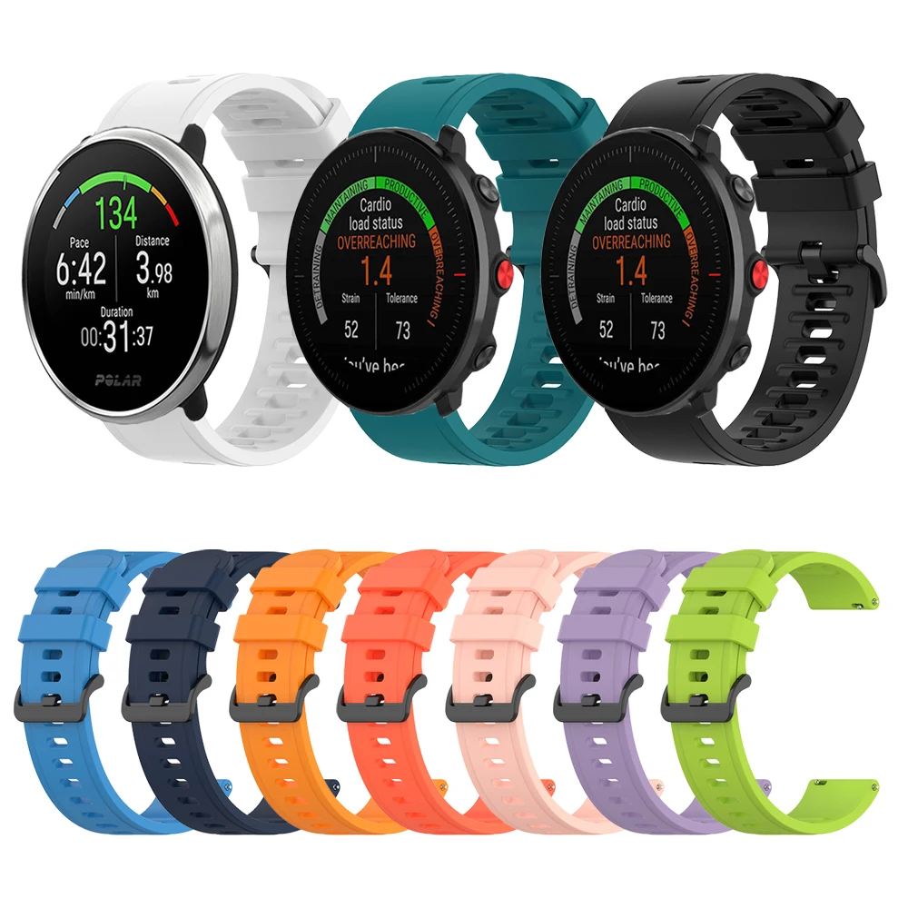 Сменный силиконовый ремешок для часов POLAR Vantage M Band (Correa) смарт браслет polar ignite