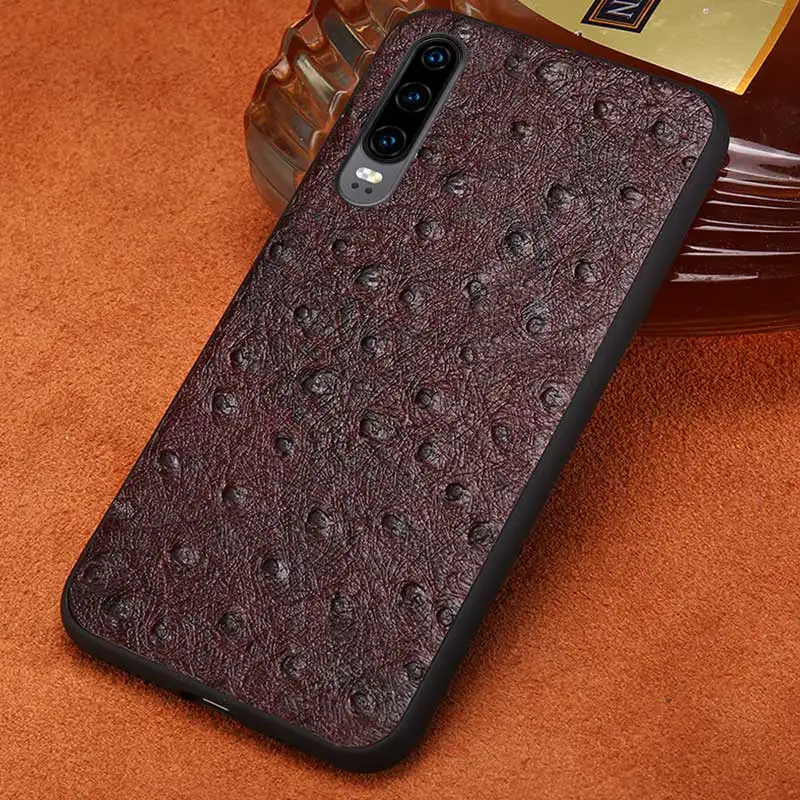 

Genuine Cowhide Leather phone case for Huawei P30 Lite Pro Mate 30 20 P20 Y9 Y7 Y6 2019 Cover For Honor 20 Pro 10 10i 20i 8X 9X