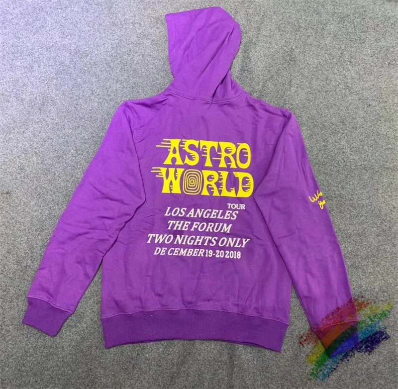 Эксклюзивная толстовка с капюшоном тревисом Скоттом LA Astroworld для мужчин и женщин