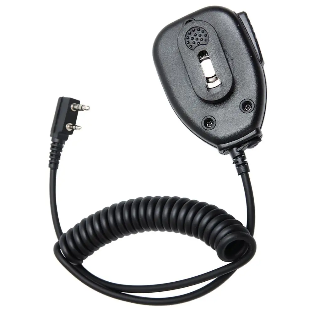 2 шт. Baofeng ручной микрофон Динамик микрофон для Baofeng UV-5R BF-888S UV-S9 GT-3 UV-82 плюс двухстороннее радио иди и болтай Walkie Talkie “иди и УФ 5R