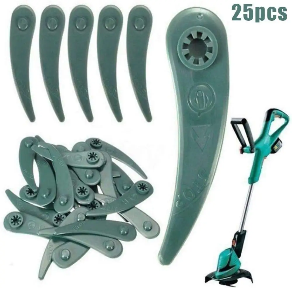 Пластиковые сменные лезвия для триммера Bosch ART 23 18 Li 26 18Li 25 шт.|Газонокосилка| |