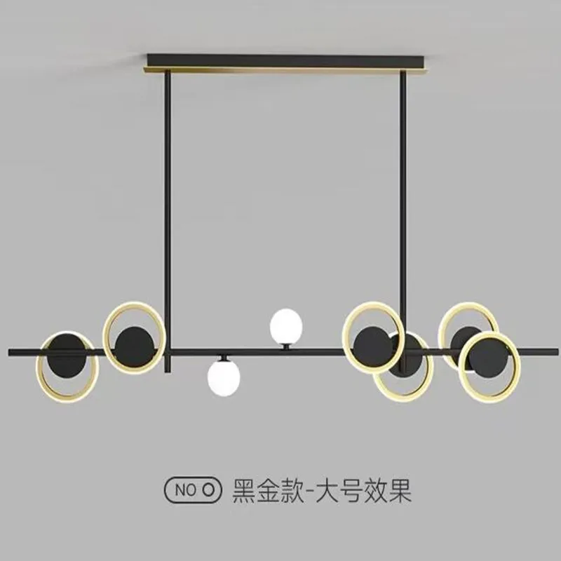 Economici Moderna Cucina Semplice Decor Illuminazione Nordic LED Lampadario Nero Sala Da Pranzo Isola Lampade A Sospensione Bar Bancone 220-240V