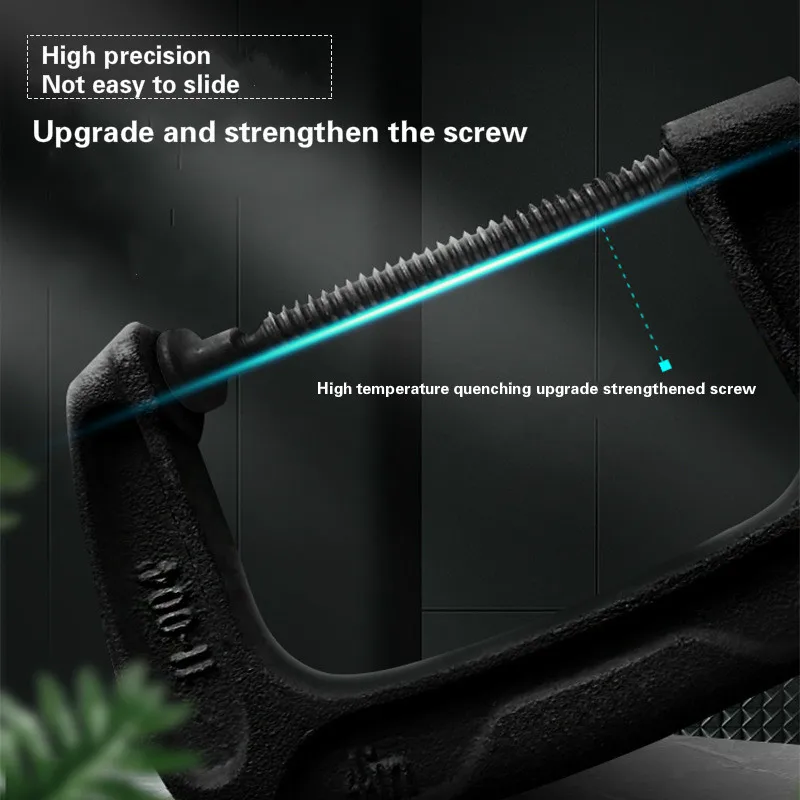 Утолщенный 1-12 дюймов сверхмощный G-образный зажим сверхпрочный металлический