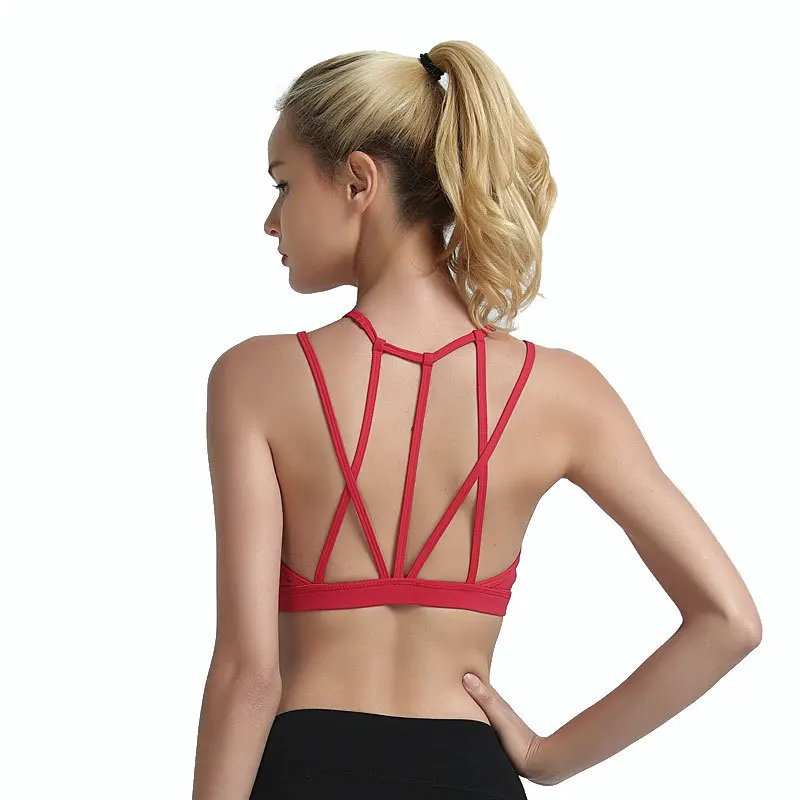 Женский сетчатый спортивный бюстгальтер облегающий Топ облегающая спортивная