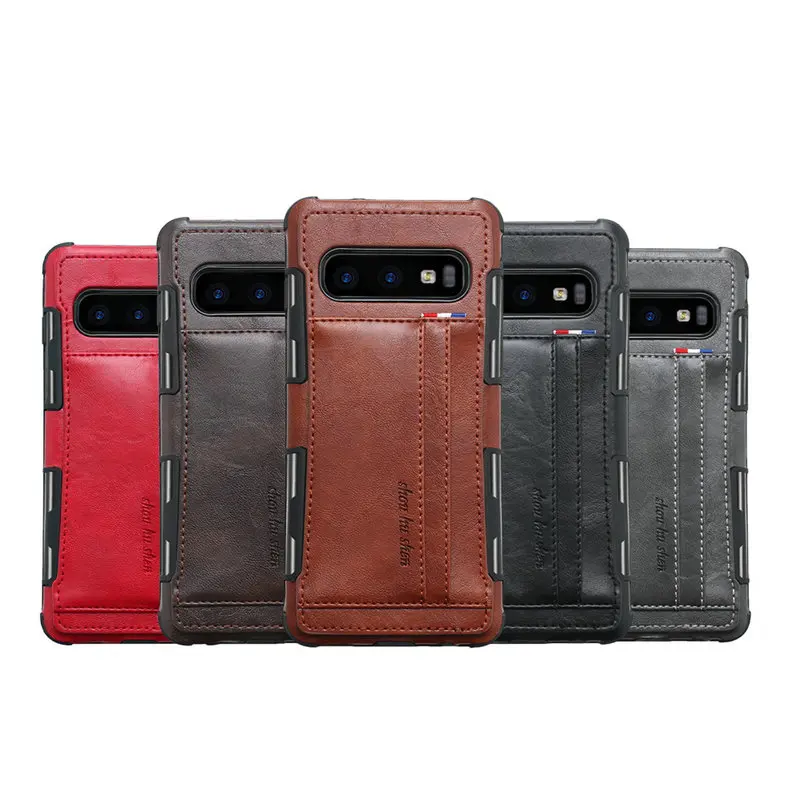 Чехол для Samsung S10 с отделениями карт чехол Note 10 Plus кожаный чехол-бумажник S10e Galaxy + |