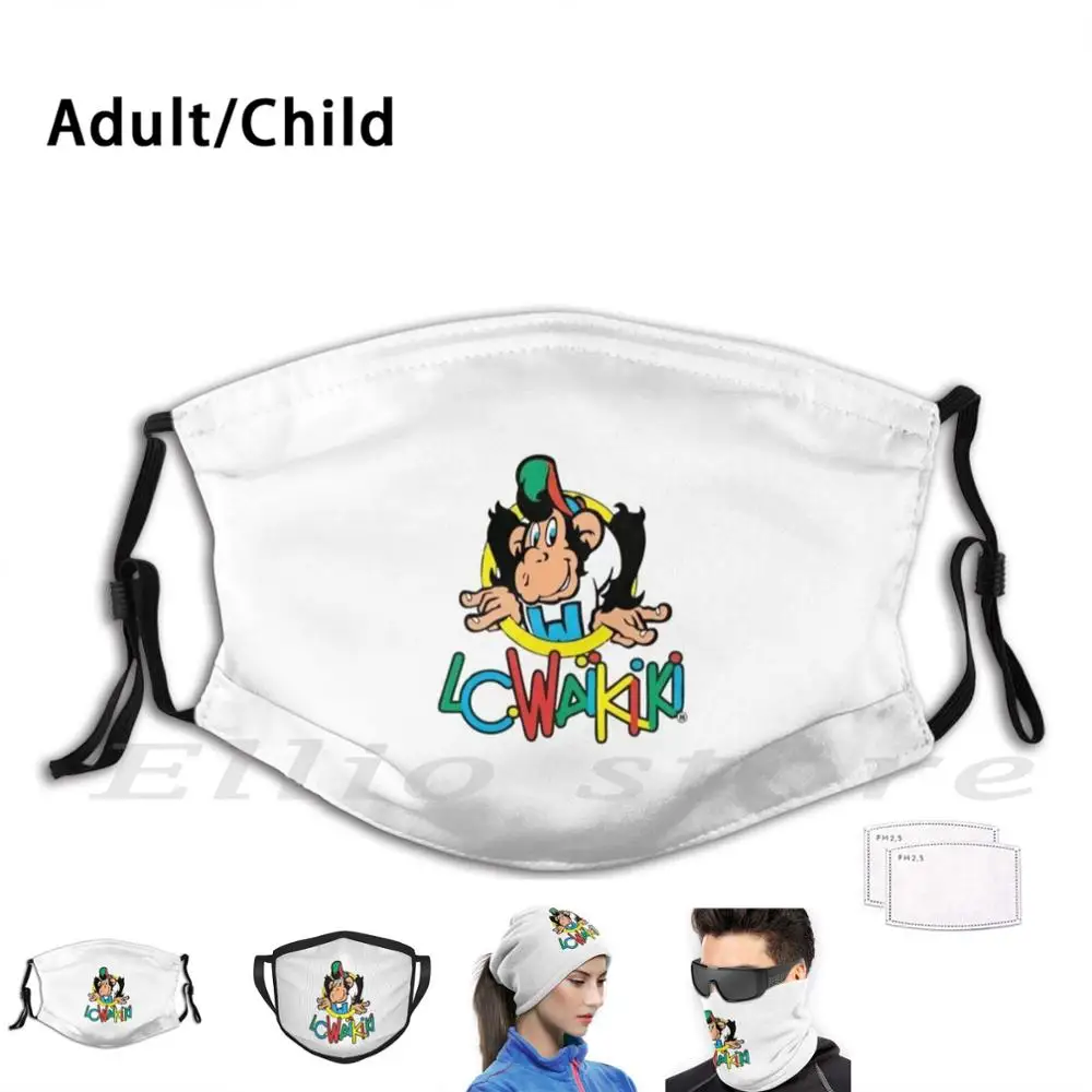 Лидер продаж-маска для взрослых и детей многоразовый фильтр Pm2.5 материал свитер