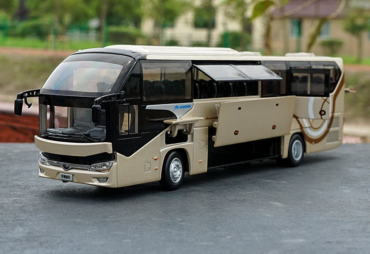 1/42 YuTong автобус ZK6128HQB автобус литой автобус модель автомобиля мальчик Gilr подарки игрушки