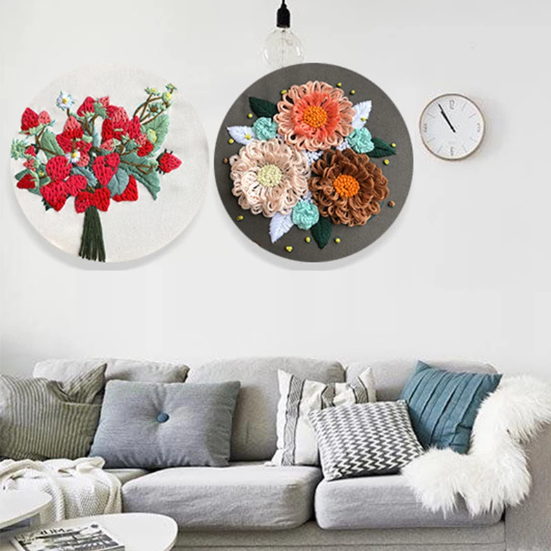 Объемная вышивка в виде цветка посылка стерео крестиком наборы для рукоделия