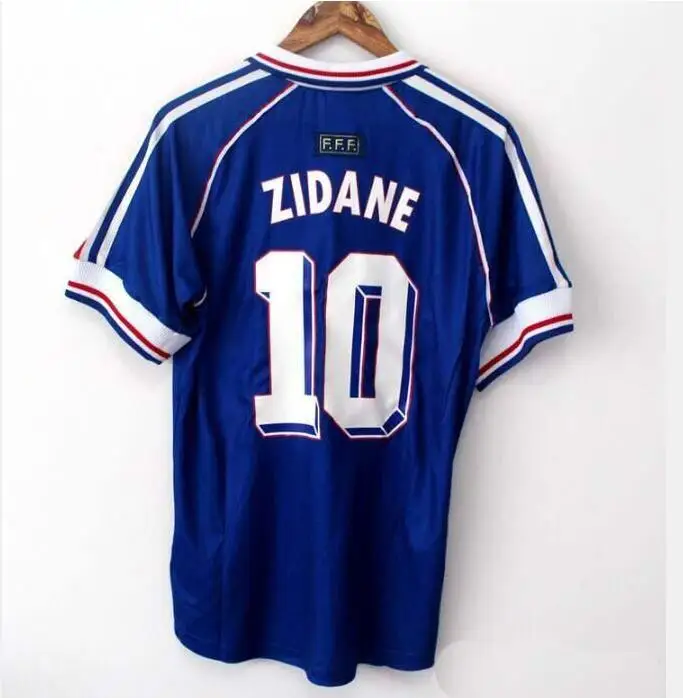 

Classic retro 1998 ZIDANE #10 HENRY #12 commemorative T-shirt