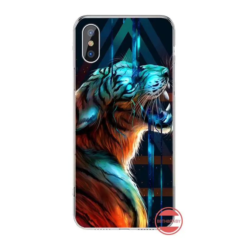 

Fashion Tiger Leopard Phone Case For iphone 12 5 5s 5c se 6 6s 7 8 plus x xs xr 11 pro max