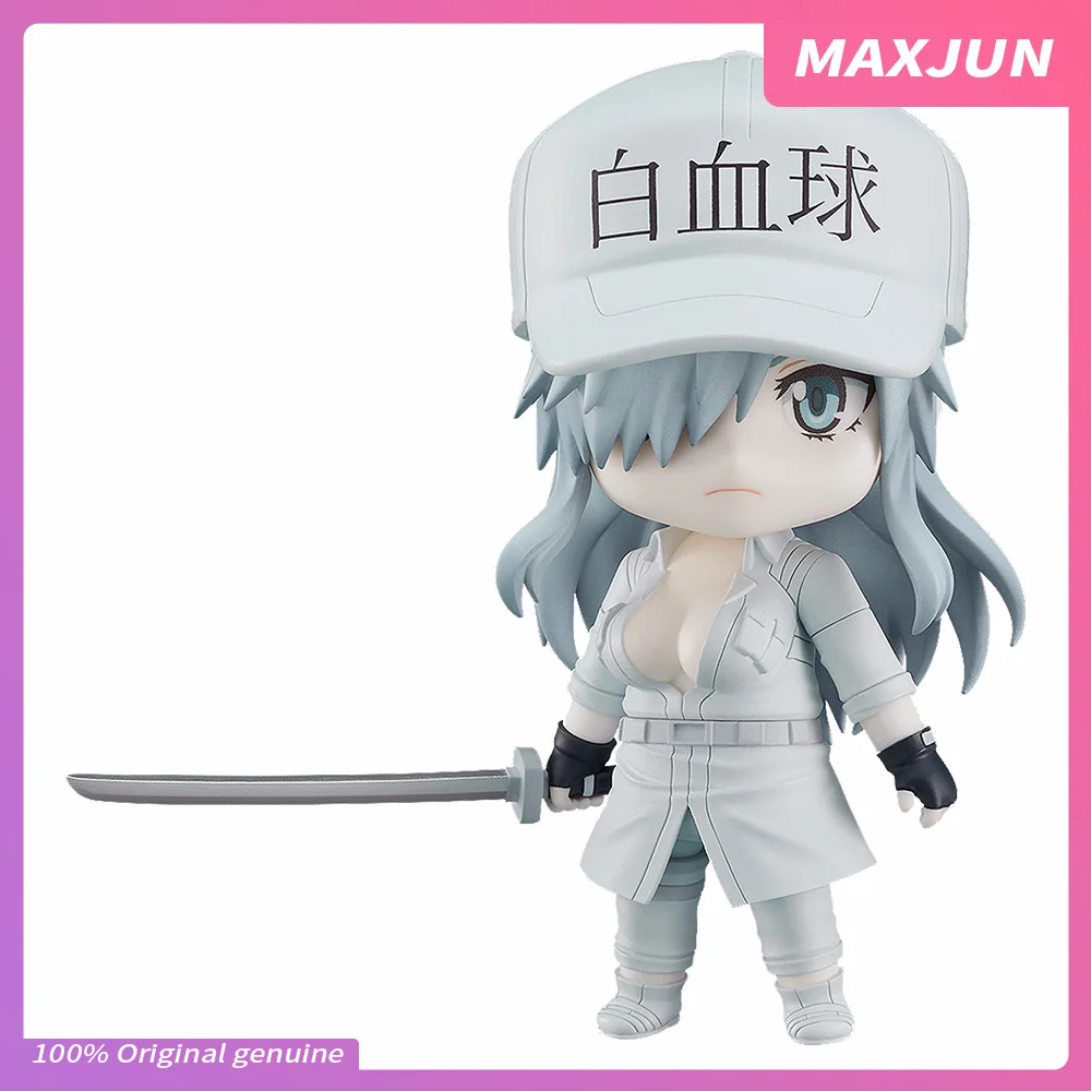 

MAXJUN in-stock Original Anime Cells at Work Black figure White blood cell 10cm PVC Model Toy GSC White cell 1196 MINI Figure