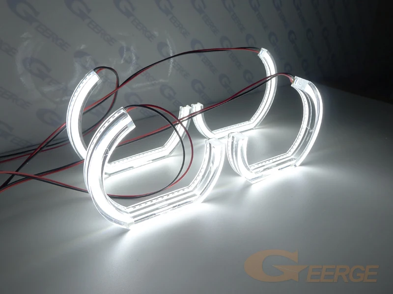 Отличные DTM M4 стильные ультра яркие светодиодные ангельские глазки halo Кольца для