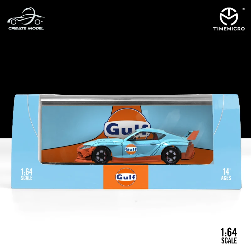 Модель автомобиля TimeMicro x CreateModel 1:64 Toyota Supra литый под давлением | Игрушки и хобби