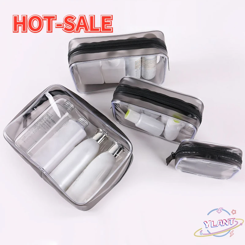 

PVC Women Zipper Clear Makeup Bags Beauty Case Make Up Organizer Storage Bath Toiletry Wash Bag Travel Transparent Cosmetic Bag