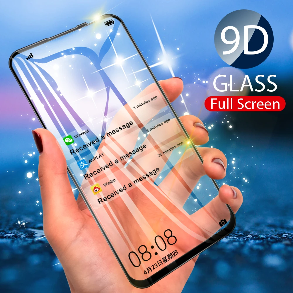 9D закаленное стекло для Huawei Y7p Y6s 2019 Y9s P Smart 2020 Защитная пленка экрана Nova 7i 6 SE P40 Lite