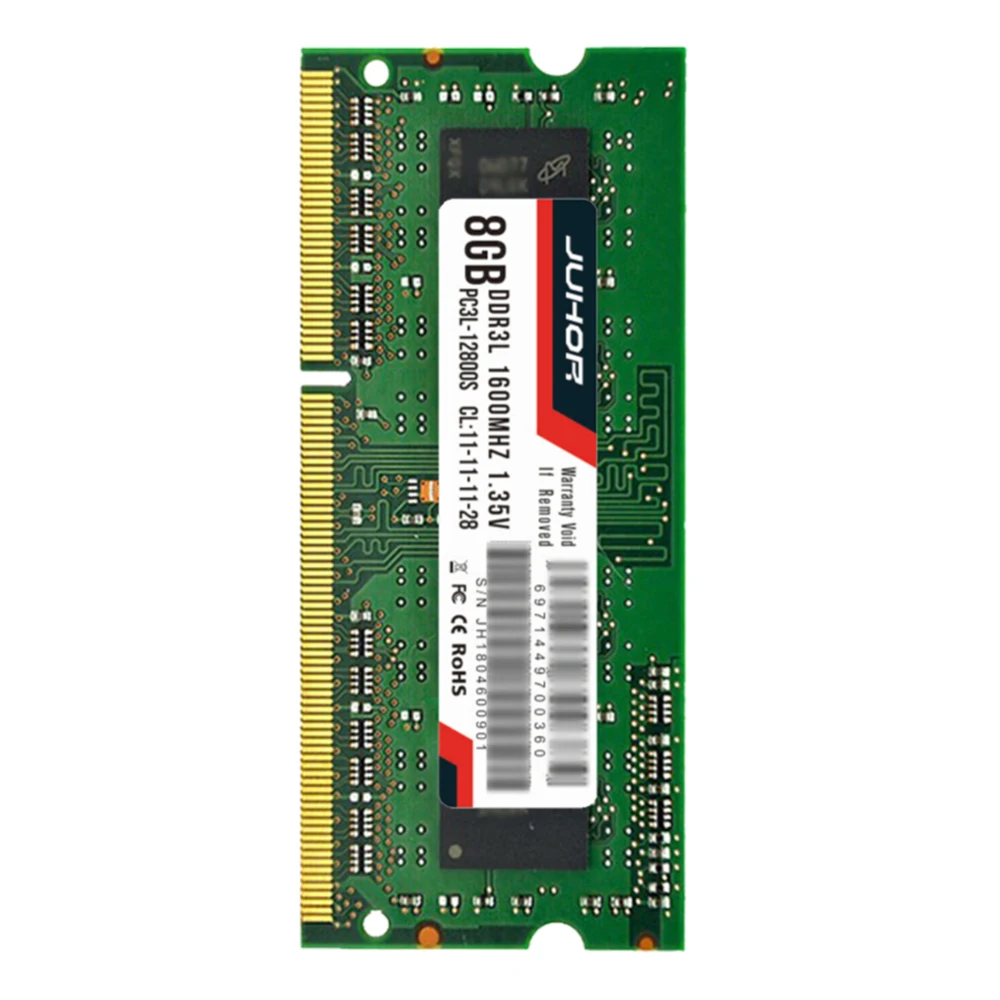 4ГБ/8ГБ DDR4 DDR3L 1600/2133/2400/2666МГц Интерфейс 260Pin Напряжение памяти 1.2В ОЗУ для ноутбука.