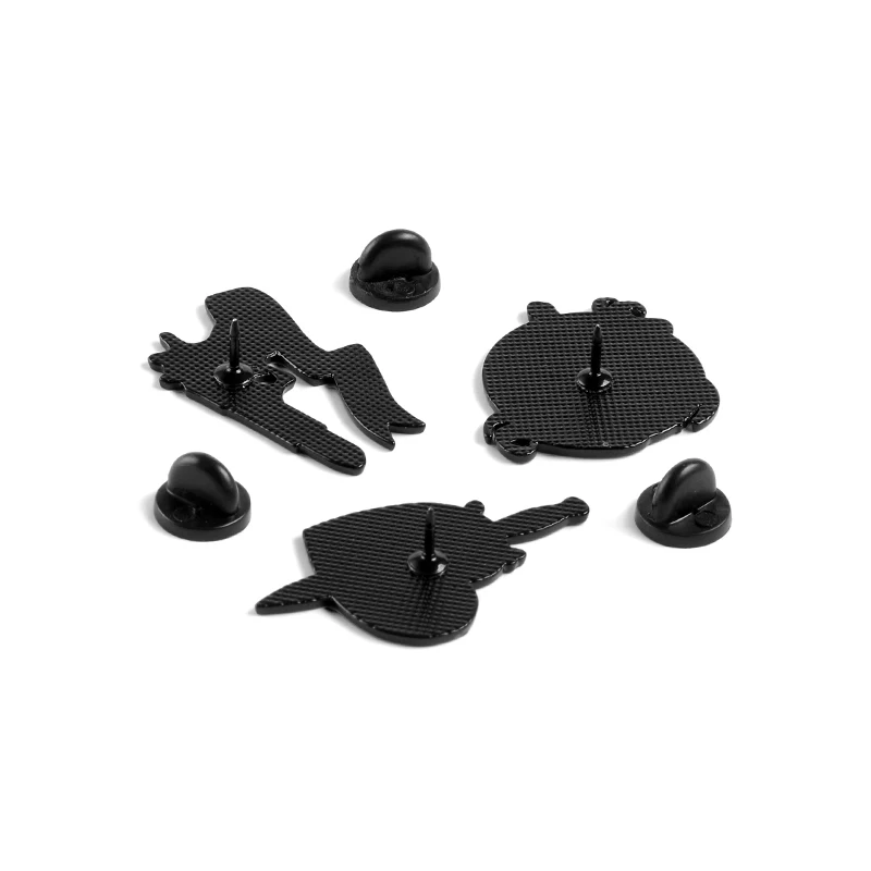 Розовая помада для девочек эмалированная булавка в виде пистолета сражение