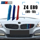 ZEMAR 3 шт. ABS для BMW Z4 Roadster E89 E85 G29 Автомобильная решетка радиатора, накладная полоса, зажим м, характеристики, аксессуары 02-19 2020 2021 2022